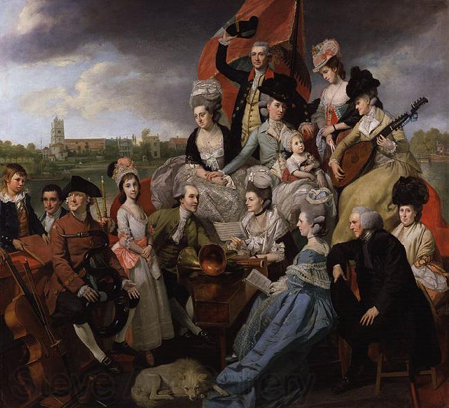 Johann Zoffany The Sharp Family Germany oil painting art